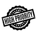 High Priority rubber stamp Royalty Free Stock Photo