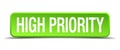 high priority button Royalty Free Stock Photo
