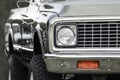 High profile classic off road American SUV at traditional Sunday Cruise in Milford, Michigan, USA