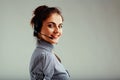 High qualifications, headset woman faces job issues