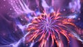 High Quality Abstract fractal 3d space bloom 3 Royalty Free Stock Photo