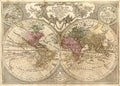 High-Quality Antique Map Royalty Free Stock Photo
