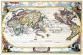 High-Quality Antique Map Royalty Free Stock Photo