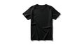 Blank Black T-shirt Mockup on White Background Royalty Free Stock Photo