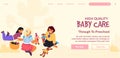 High quality baby care through to preschool web