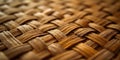 High-Quality Bamboo Weaving Texture - Traditional Handcrafted Woven Pattern