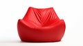 High Quality Bean Bag Chair Isolated On White Background Royalty Free Stock Photo