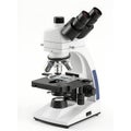 High quality binocular microscope for scientific research and educational purposes white background Royalty Free Stock Photo