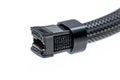 High-Quality Black HDMI Cable Ensures a Long-Lasting Connection for Your Digital Devices Royalty Free Stock Photo