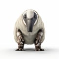 High-quality Cute Anteater 3d Model In Unreal Engine Style