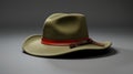 High-quality 3d Model Of Australian Tonalism Cowboy Hat