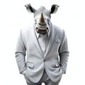 High-quality 3d Rhinoceros Sculpture On Berliner Weisse Fashion Apparel