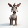 High-quality 3ds Max Donkey In Fantasy Style For Unreal Engine Royalty Free Stock Photo