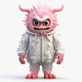 High-quality Fashion 3d Monster English Ipa Full Body Portrait