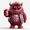 High-quality Fashion 3d Monster Imperial Ipa Full Body Design