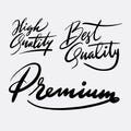 High quality handwriting calligraphy