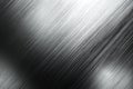 High-quality image showcasing a brushed metal texture with diagonal lines Royalty Free Stock Photo