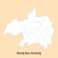 High Quality map of Bordj Bou Arreridj is a province of Algeria