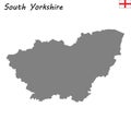 High Quality map is a ceremonial county of England