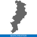 High Quality map ofcity in United Kingdom