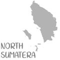 High Quality map of north sumatera is a province of Indonesia