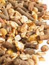 High quality natural sportive muesli background.