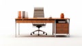 High Quality Office Desk With Chairs And Filing Cabinet