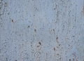 High quality old grunge rusted sheet metal texture painted in blue, rust and oxidized painted metal background. Royalty Free Stock Photo