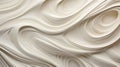 Abstract Waves Multilayered Sculpted Paper Art With Organic Lines Royalty Free Stock Photo
