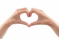 High-Quality PNG Hands Forming Heart Shape Gesture Royalty Free Stock Photo