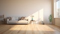 High-quality Realistic Photography Of Empty Living Room With White Walls Royalty Free Stock Photo