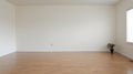 High-quality Realistic Photography Of An Empty Living Room With White Walls Royalty Free Stock Photo