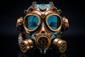 High-quality Scuba diver mask equipment. Generate ai Royalty Free Stock Photo