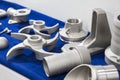 The high quality stainless parts Royalty Free Stock Photo