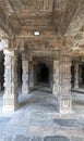 High quality stone carvings in the temple corridor, Dharasuram, Tamil Nadu, India Royalty Free Stock Photo