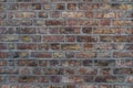 Brown rustic brick wall - high quality texture / background