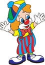 High quality vector of funny clowns for circus