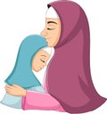 Vector of high quality latest Muslim mothers and children