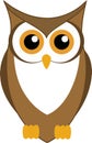 High quality vector cute owls