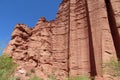High red rock wall Royalty Free Stock Photo
