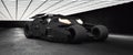 High res 3D tumbler batmobile Royalty Free Stock Photo