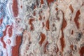 High res elegant old lightly rough multi toned marble wall extreme close up in natural patterns texture background