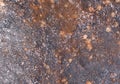 high res grunge and weathered dark natural stone with small light warm brown spots texture close up background