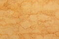 High res pale smooth and elegant Valencia cream marble texture background wall extreme close up Royalty Free Stock Photo