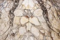 High res symmetrical smooth white and gray marble texture background extreme close up in natural patterns Royalty Free Stock Photo