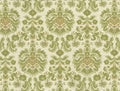 High resolution antique wallpaper with floral pattern Royalty Free Stock Photo