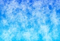 High resolution blue snowflakes abstract background. Royalty Free Stock Photo