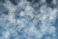 High resolution blue snowflakes abstract background. Royalty Free Stock Photo