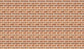 high resolution brick wall made of old red brick Royalty Free Stock Photo