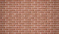 high resolution brick wall made of old red brick Royalty Free Stock Photo